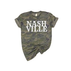 Nashville Vintage Camo Tshirt